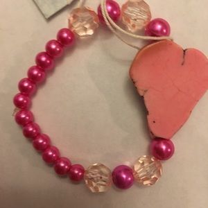 This bracelet is made of string